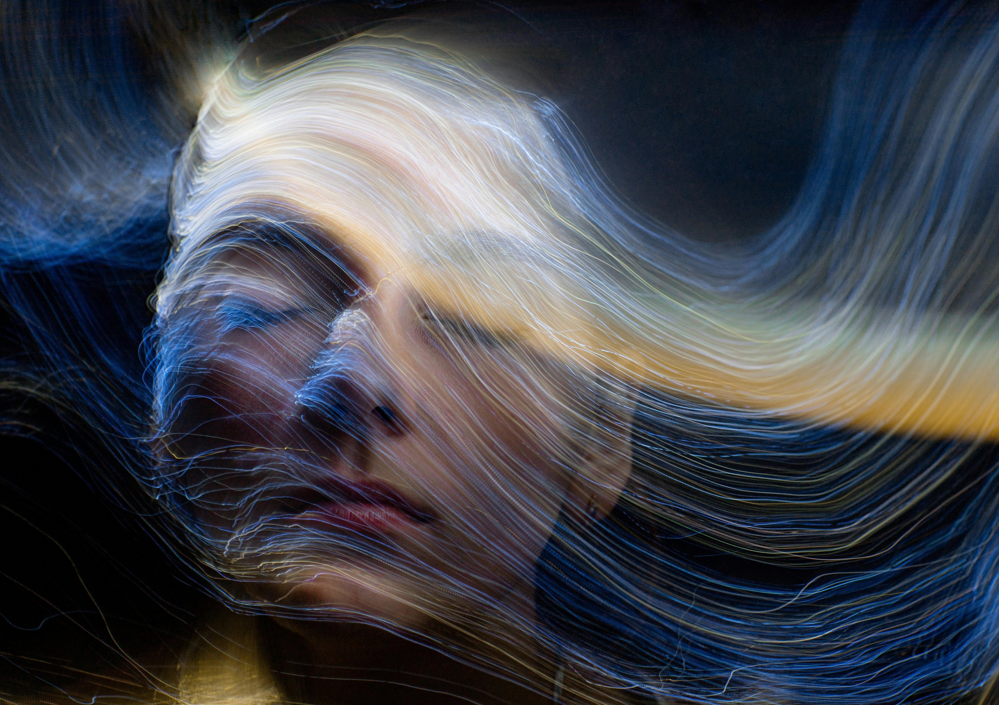 Abstract Energy Flow - Stylized Mitochondria